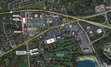 845-967 E Lancaster Ave, Downingtown, PA - AERIAL  map view