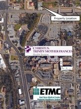 906 E Front St, Tyler, TX - AERIAL  map view - Image1