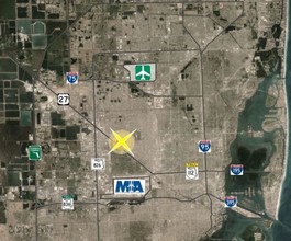 1700 W 8th Ave, Hialeah, FL - aerial  map view