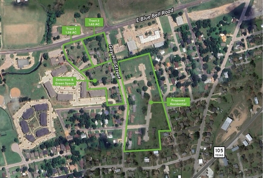 0 E Blue Bell Road, Brenham, TX for sale - Building Photo - Image 3 of 4