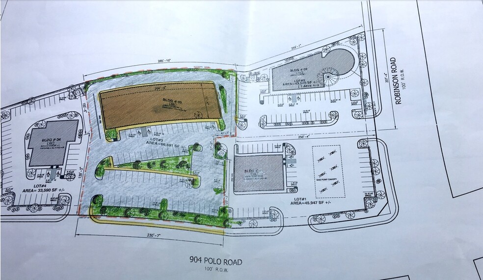 904 W Polo Rd, Grand Prairie, TX for lease - Site Plan - Image 2 of 3