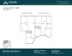 770 S Post Oak Ln, Houston, TX for lease Floor Plan- Image 2 of 2