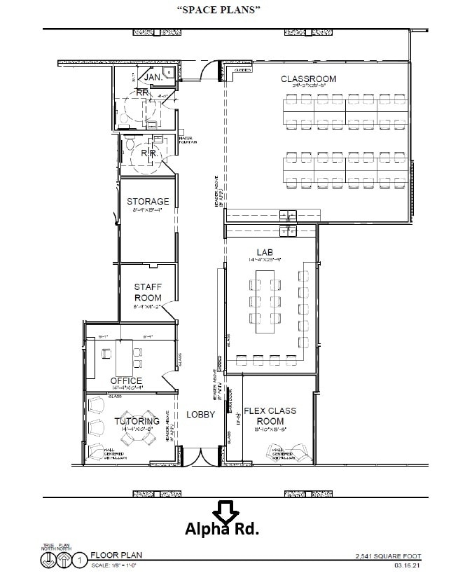13500 Midway Rd, Farmers Branch, TX for lease Floor Plan- Image 1 of 5