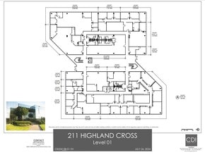 211 Highland Cross Dr, Houston, TX for lease Floor Plan- Image 1 of 1