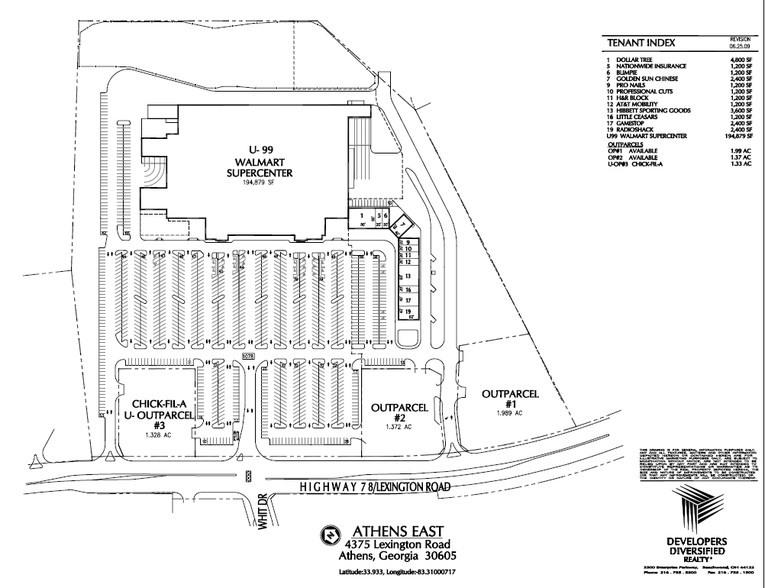 4375 Lexington Rd, Athens, GA for sale - Site Plan - Image 1 of 1