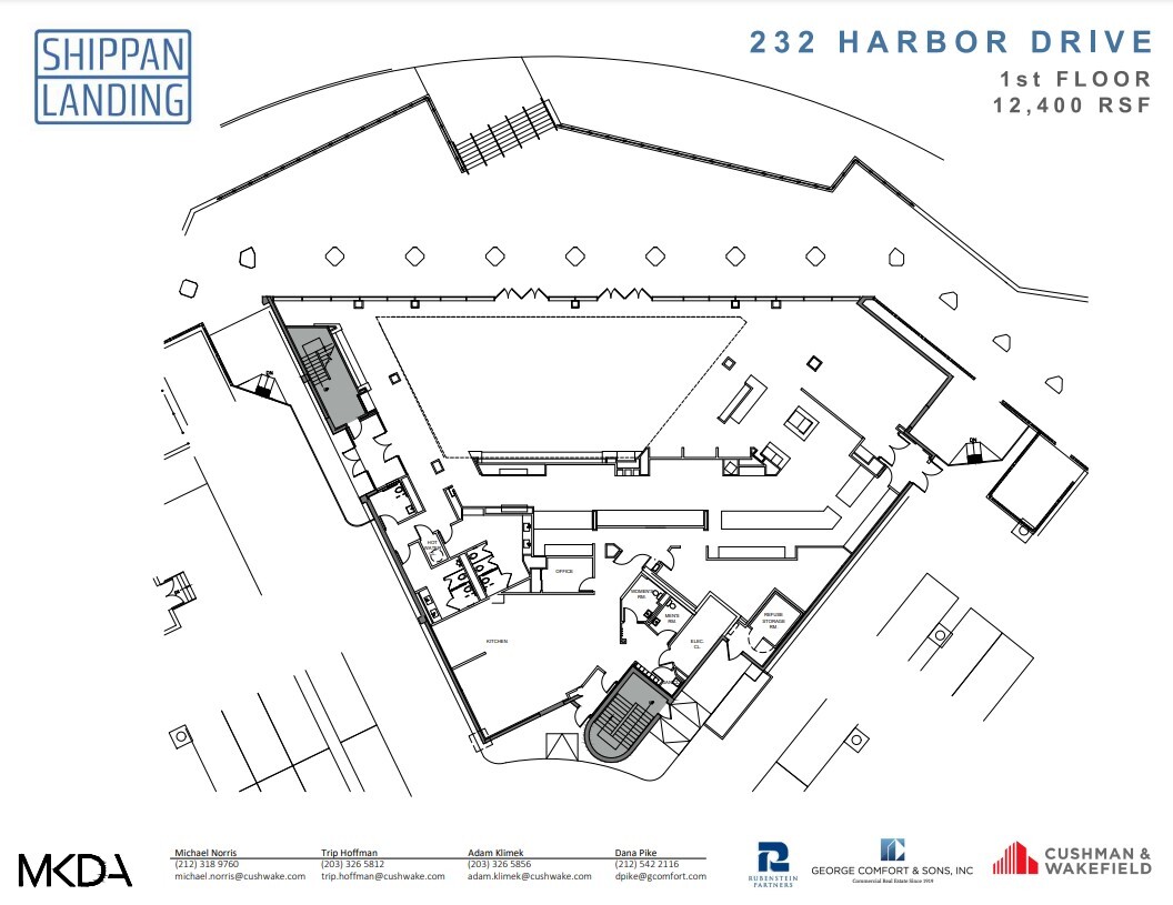 208 Harbor Dr, Stamford, CT for lease Floor Plan- Image 1 of 1