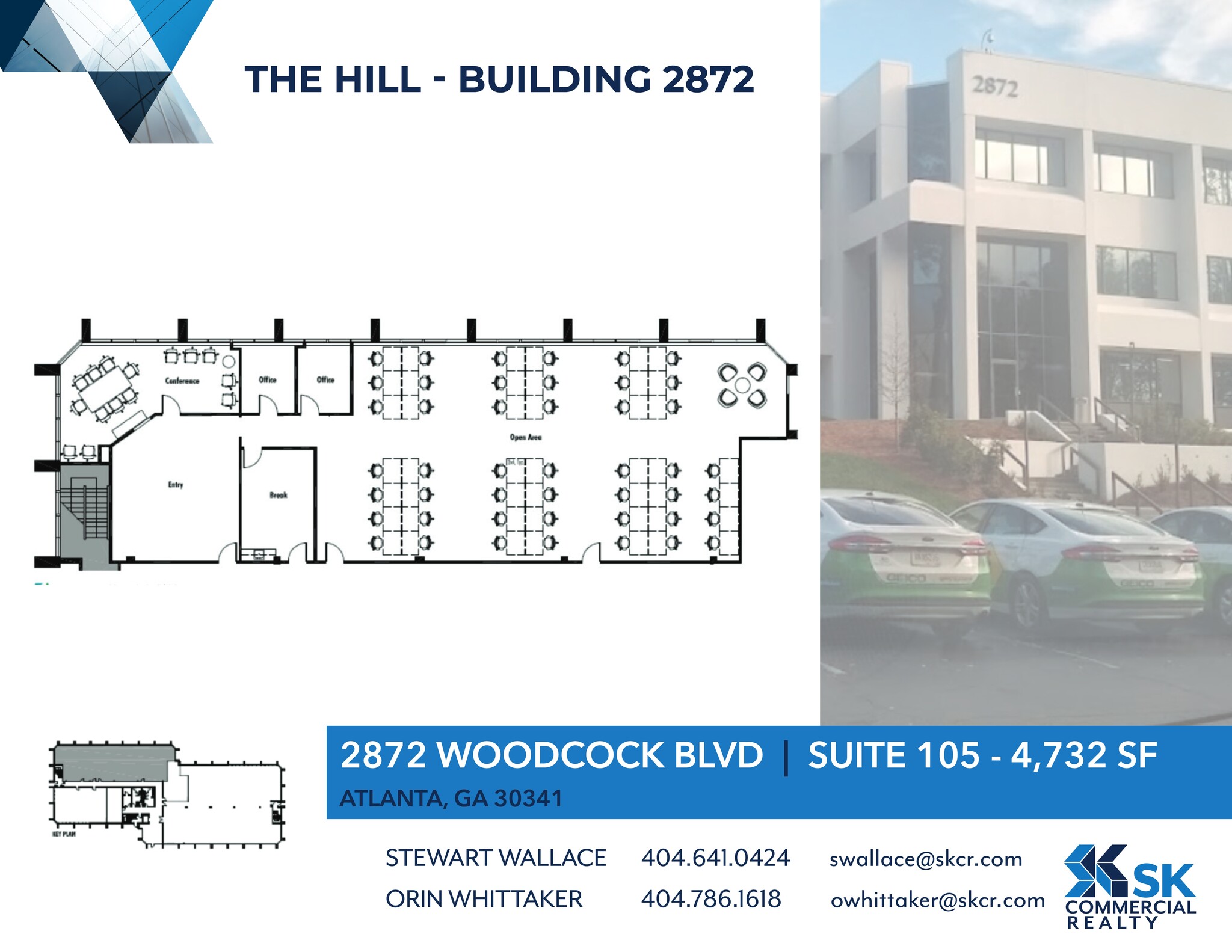 2872 Woodcock Blvd, Atlanta, GA for lease Site Plan- Image 1 of 1