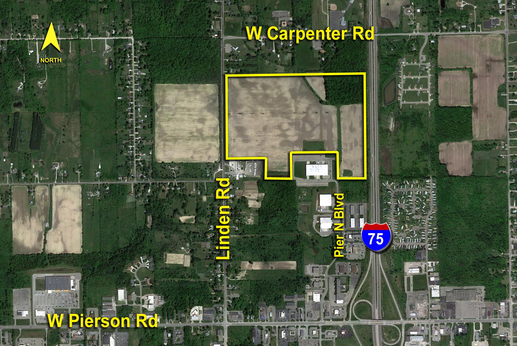 I-75/ W Pierson Rd, Flint, MI for sale Primary Photo- Image 1 of 2