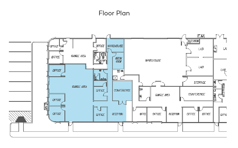 2235 S 1300 W, Salt Lake City, UT for lease Floor Plan- Image 1 of 1