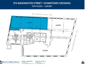 373 Washington St, Boston, MA for lease Floor Plan- Image 1 of 1