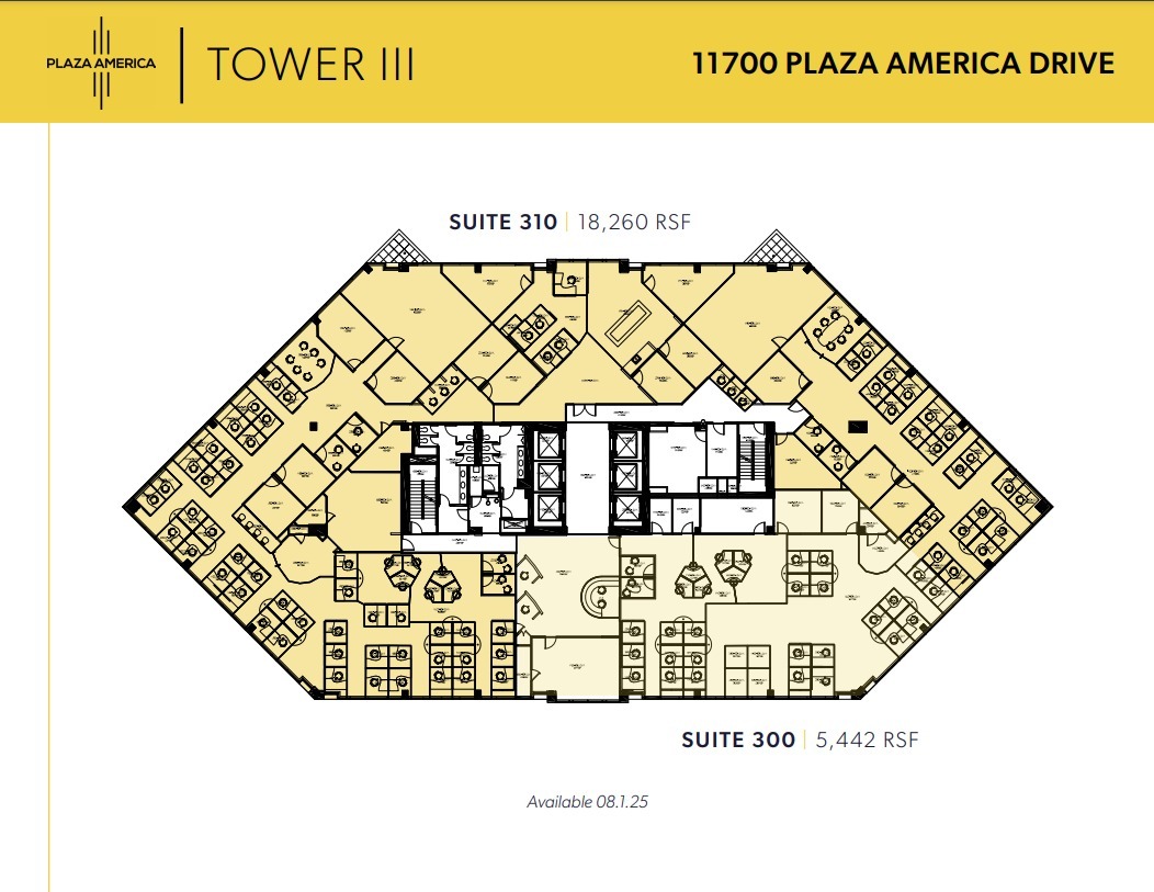 11700 Plaza America Dr, Reston, VA for lease Floor Plan- Image 1 of 1