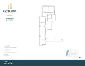 1717 Main St, Dallas, TX for lease Floor Plan- Image 2 of 2