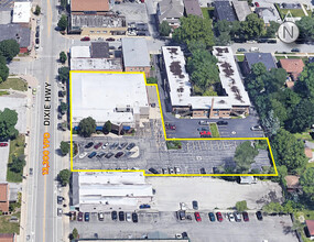 18141 Dixie Hwy, Homewood, IL - aerial  map view