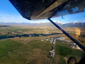 Airplane Hangar at the Stevensville Airport - Airplane Hangar