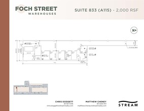 821-1075 Foch St, Fort Worth, TX for lease Floor Plan- Image 1 of 1