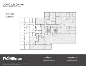 500 Davis St, Evanston, IL for lease Floor Plan- Image 1 of 1