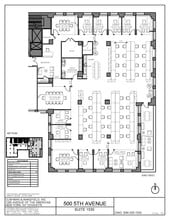 500 Fifth Ave, New York, NY for lease Floor Plan- Image 1 of 5