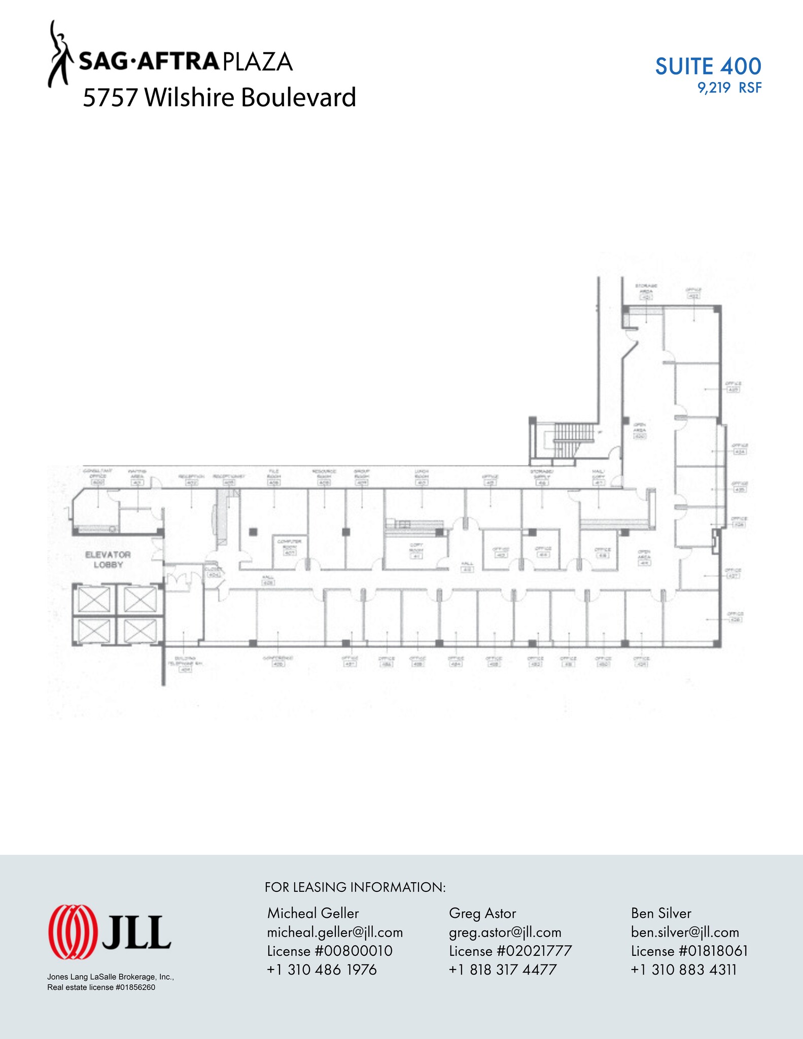 5757 Wilshire Blvd, Los Angeles, CA for lease Site Plan- Image 1 of 1