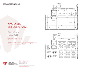 500 Gregson Dr, Cary, NC for lease Floor Plan- Image 1 of 1