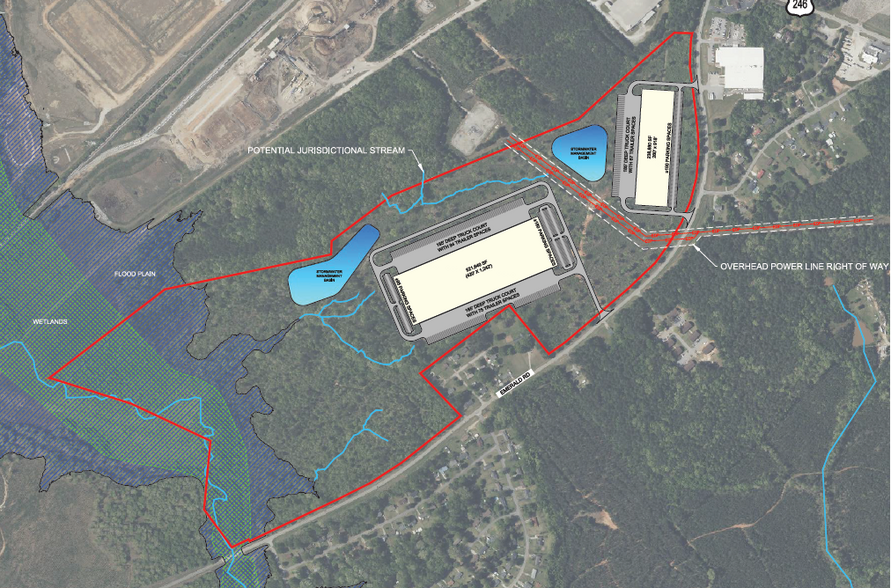 1901 Emerald Road, Greenwood, SC for sale - Site Plan - Image 3 of 3