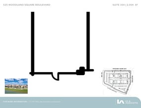 525 Woodland Square Blvd, Conroe, TX for lease Floor Plan- Image 1 of 1
