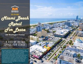 More details for 1337-1345 Washington Ave, Miami Beach, FL - Retail for Lease
