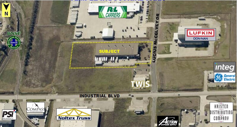 2715 Lucius Mccelvey Dr, Temple, TX for sale - Aerial - Image 1 of 1