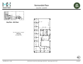 8201 Norman Center Dr, Bloomington, MN for lease Floor Plan- Image 1 of 5