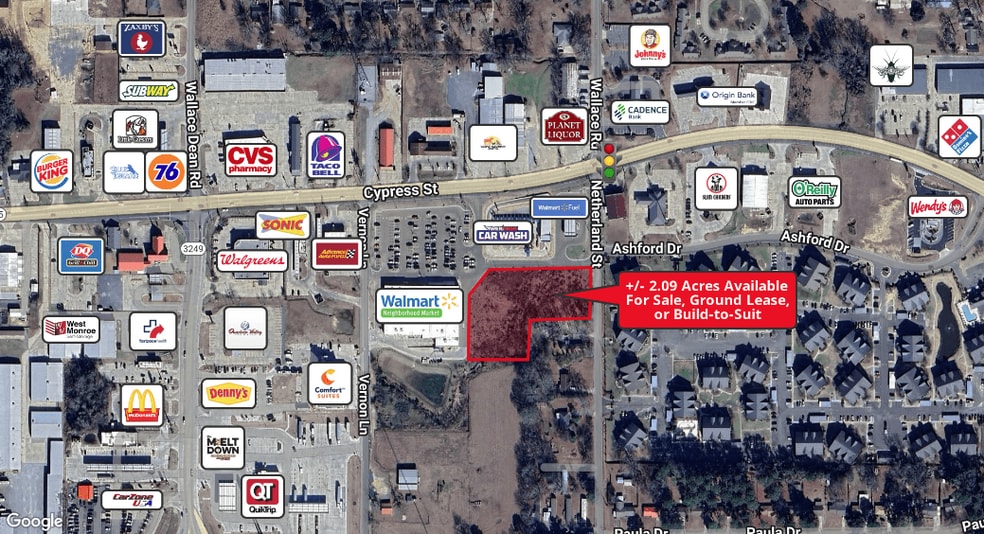 5243 Cypress St, West Monroe, LA for lease - Building Photo - Image 2 of 9