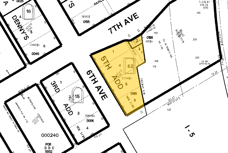 1200 6th Ave, Seattle, WA for lease - Plat Map - Image 2 of 7