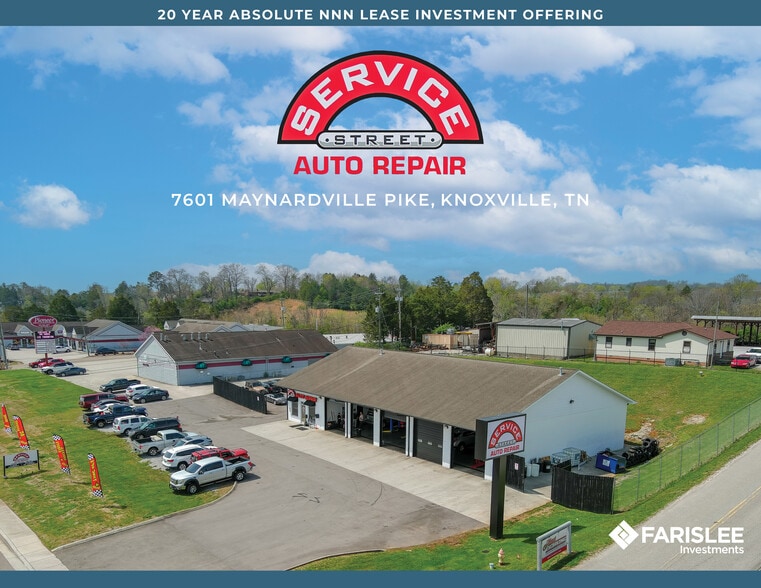 7601 Maynardville Pike, Knoxville, TN 37938 Service Street Auto