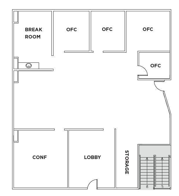 20 S Santa Cruz Ave, Los Gatos, CA for lease Floor Plan- Image 1 of 1