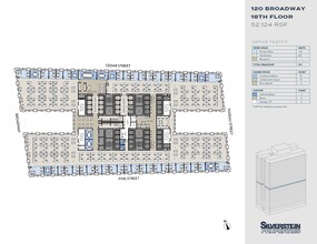 120 Broadway, New York, NY for lease Floor Plan- Image 2 of 4