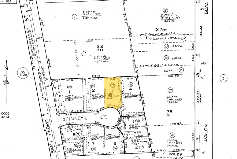 535 Finney Ct, Gardena, CA for lease - Plat Map - Image 3 of 3