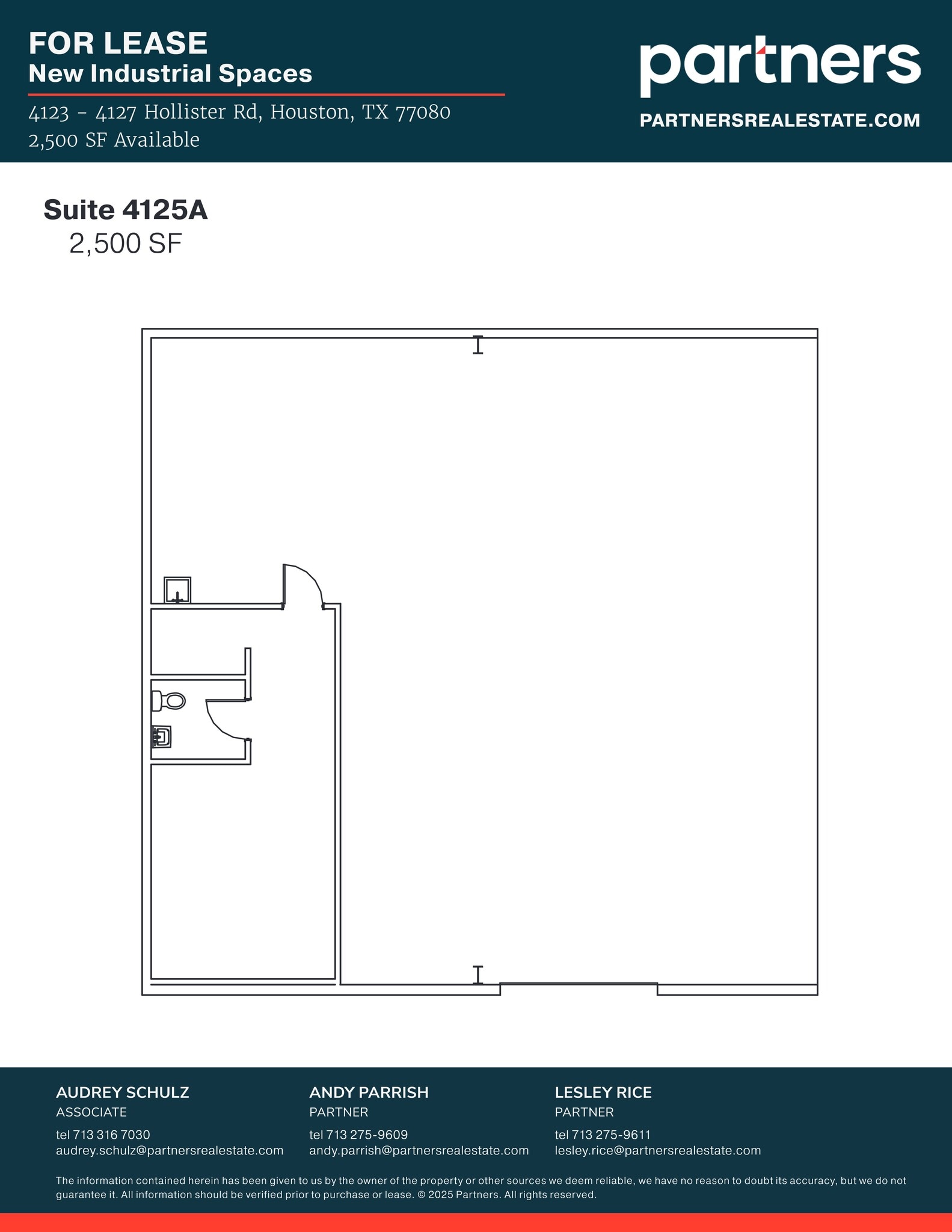 4125 Hollister Rd, Houston, TX for lease Site Plan- Image 1 of 1