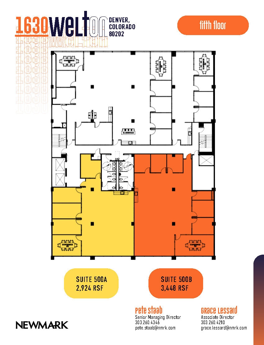 1630 Welton St, Denver, CO for sale Floor Plan- Image 1 of 1