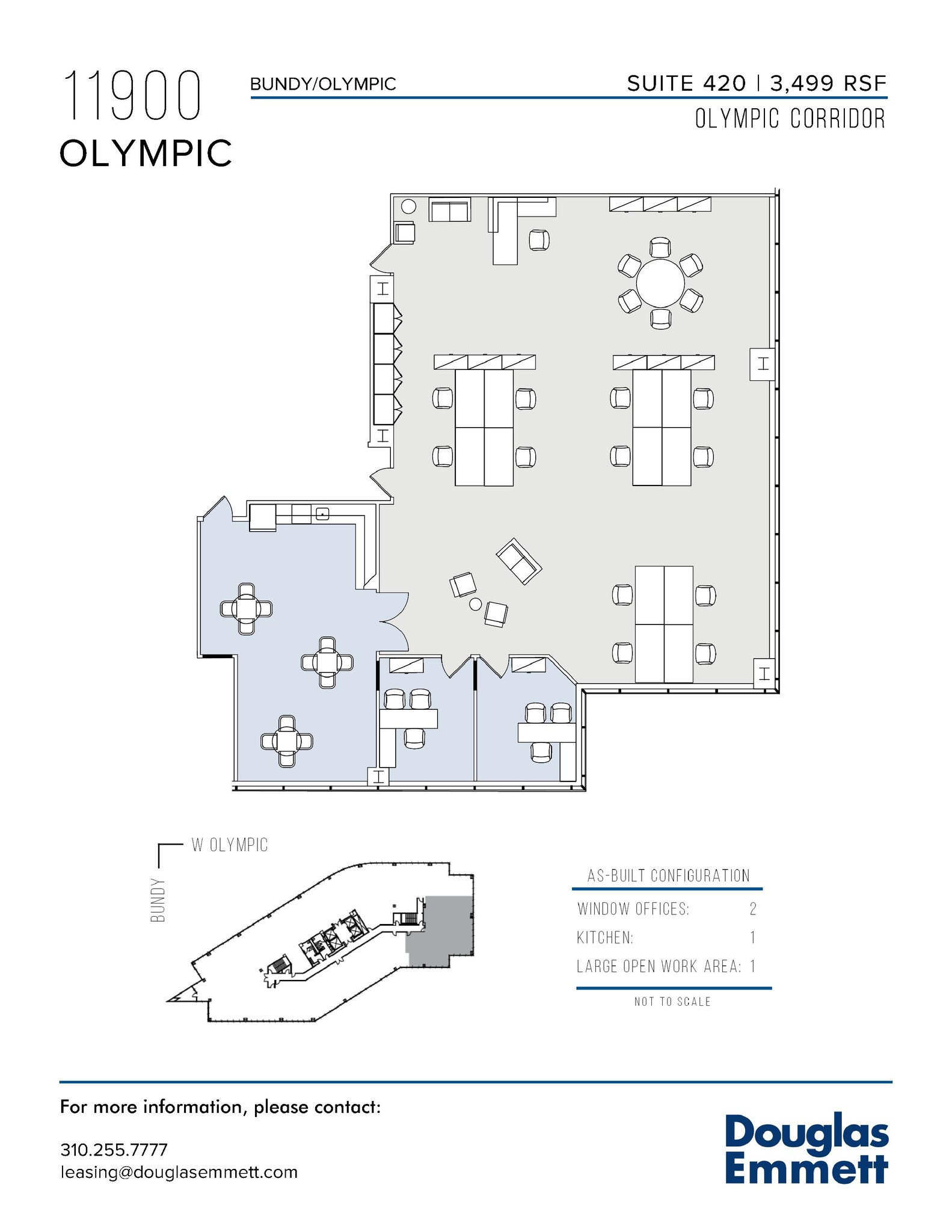 11900 W Olympic Blvd, Los Angeles, CA for lease Floor Plan- Image 1 of 1