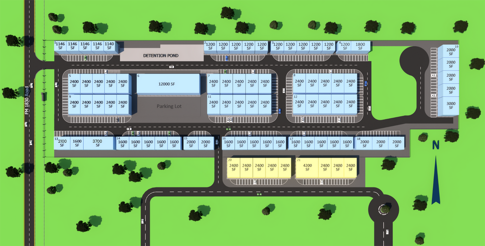308 E Fm 1830, Argyle, TX for lease - Site Plan - Image 2 of 18
