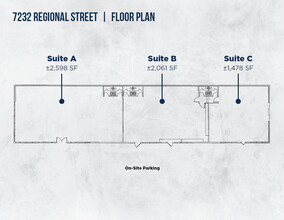 7232 Regional St, Dublin, CA for lease Floor Plan- Image 1 of 1