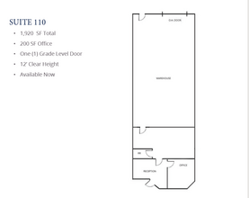 1500 Northpark Dr, Fort Worth, TX for lease Floor Plan- Image 1 of 1