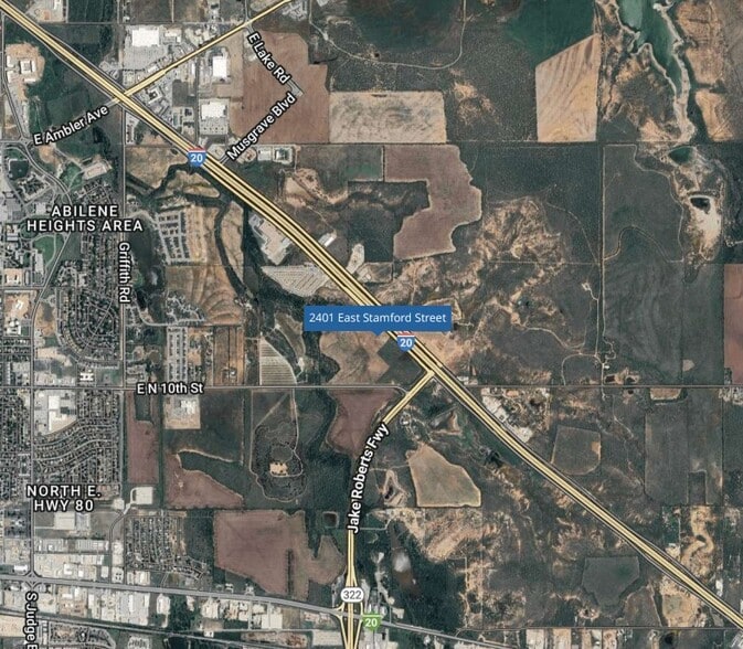 2401 E Stamford St, Abilene, TX for sale - Aerial - Image 2 of 2