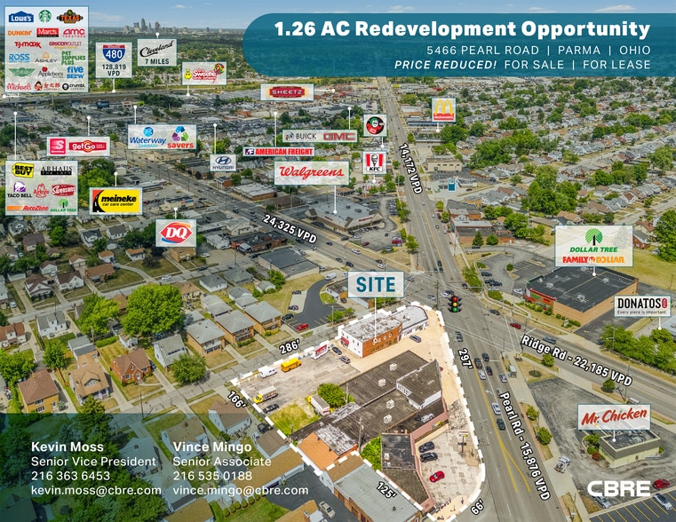 5444-5466 Pearl Rd, Parma, OH for sale - Building Photo - Image 1 of 5