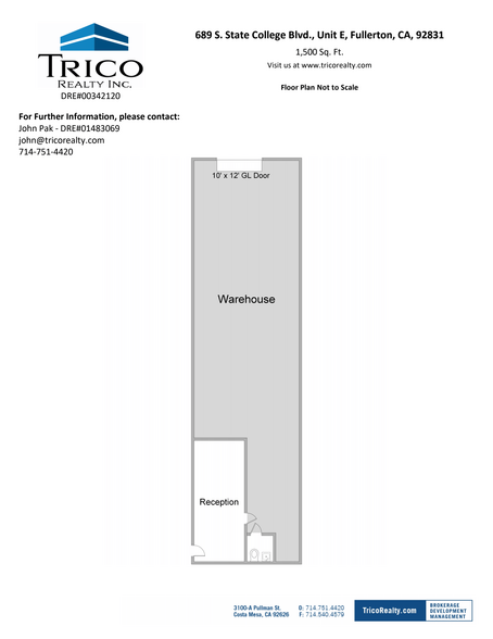 667-759 S State College Blvd, Fullerton, CA for lease - Floor Plan - Image 2 of 15