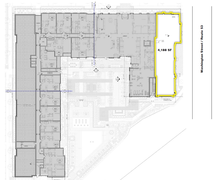 1325 Washington St, Weymouth, MA for lease - Site Plan - Image 3 of 3