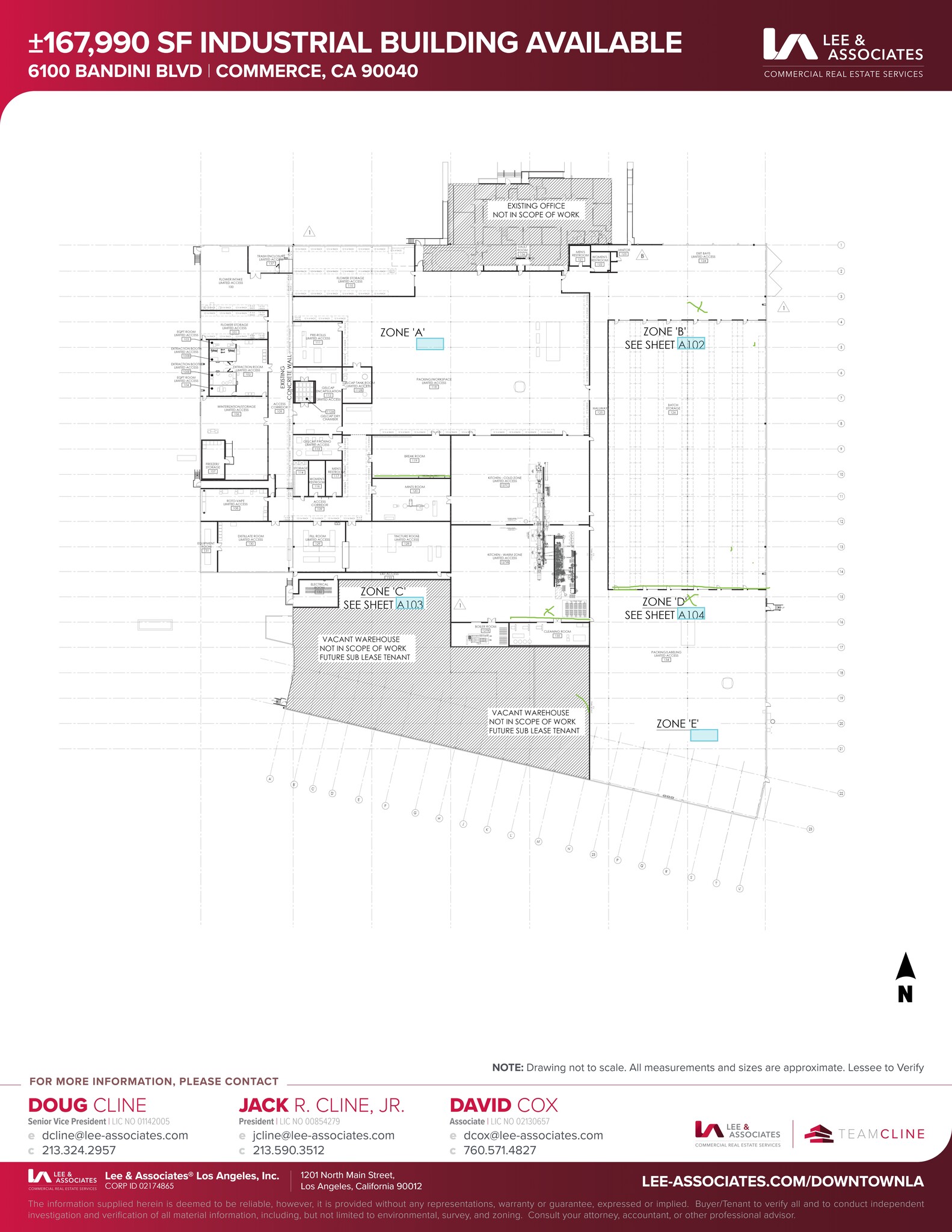 6100 Bandini Blvd, Commerce, CA for lease Site Plan- Image 1 of 1