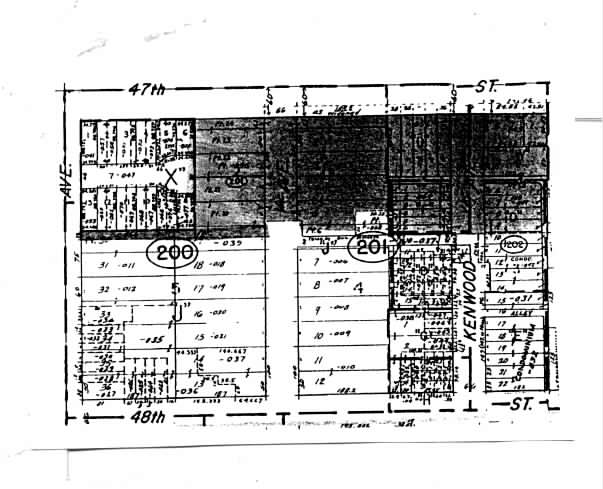 1301 E 47th St, Chicago, IL for lease - Plat Map - Image 2 of 12