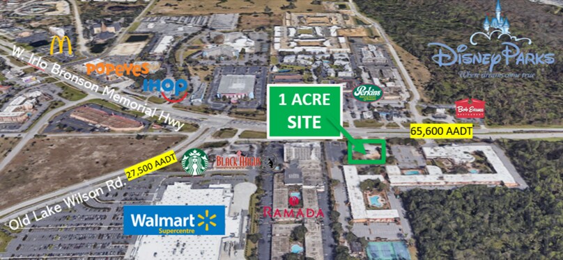 7424 W Irlo Bronson Memorial Hwy, Kissimmee, FL for sale - Aerial - Image 1 of 1