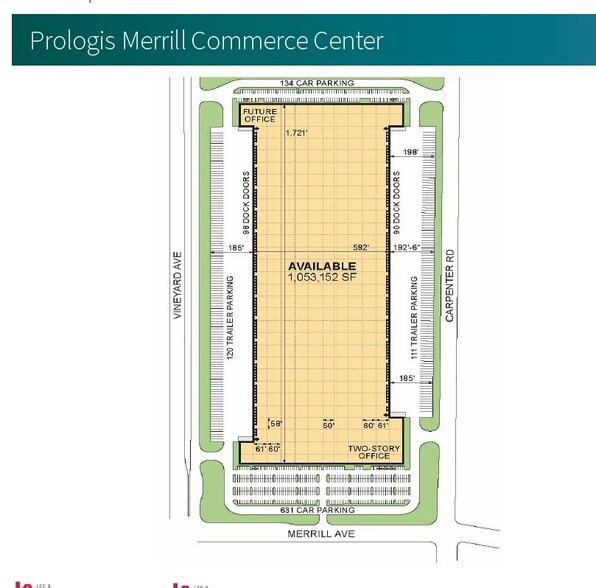 4704 Walker Ave, Ontario, CA for lease - Site Plan - Image 2 of 2