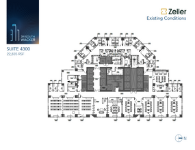 311 S Wacker Dr, Chicago, IL for lease Floor Plan- Image 2 of 3