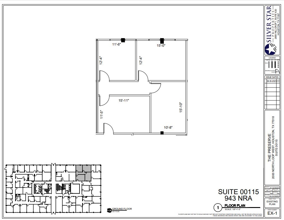 2000 N Loop Fwy W, Houston, TX for lease Floor Plan- Image 1 of 1